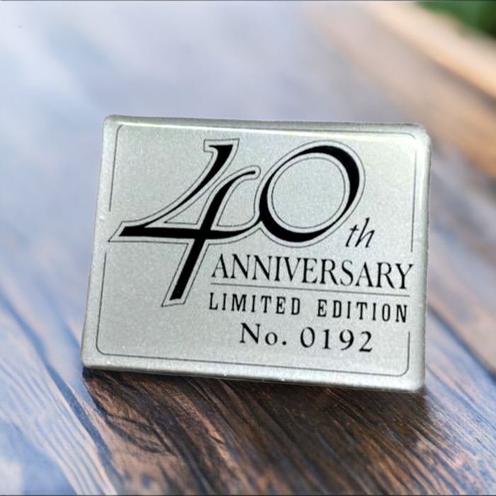 40th Anniversary Center Console Decal (Badge)