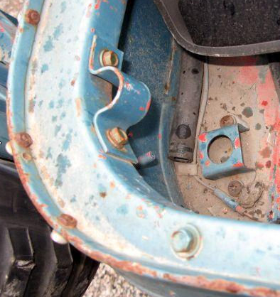 Upper Bracket for Corner Post for Soft Top (40 Series)
