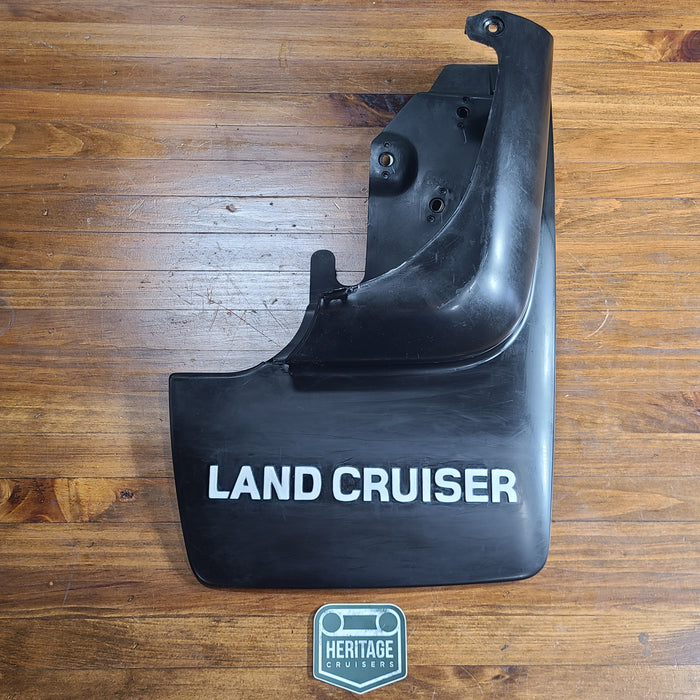 White Letter Mud Flaps Mud Guards for 80 Series (Set)