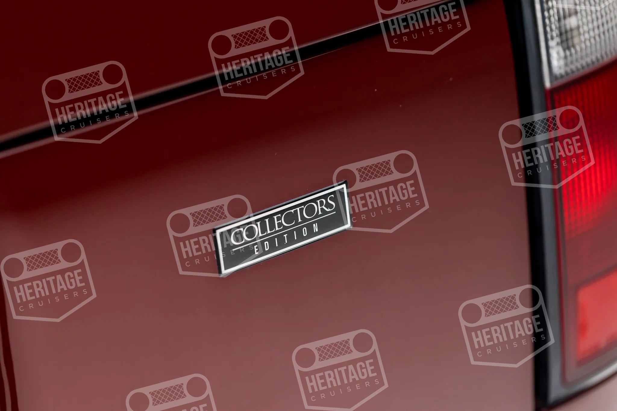 Collectors Edition Fender Decal for Land Cruiser FZJ80 80 Series