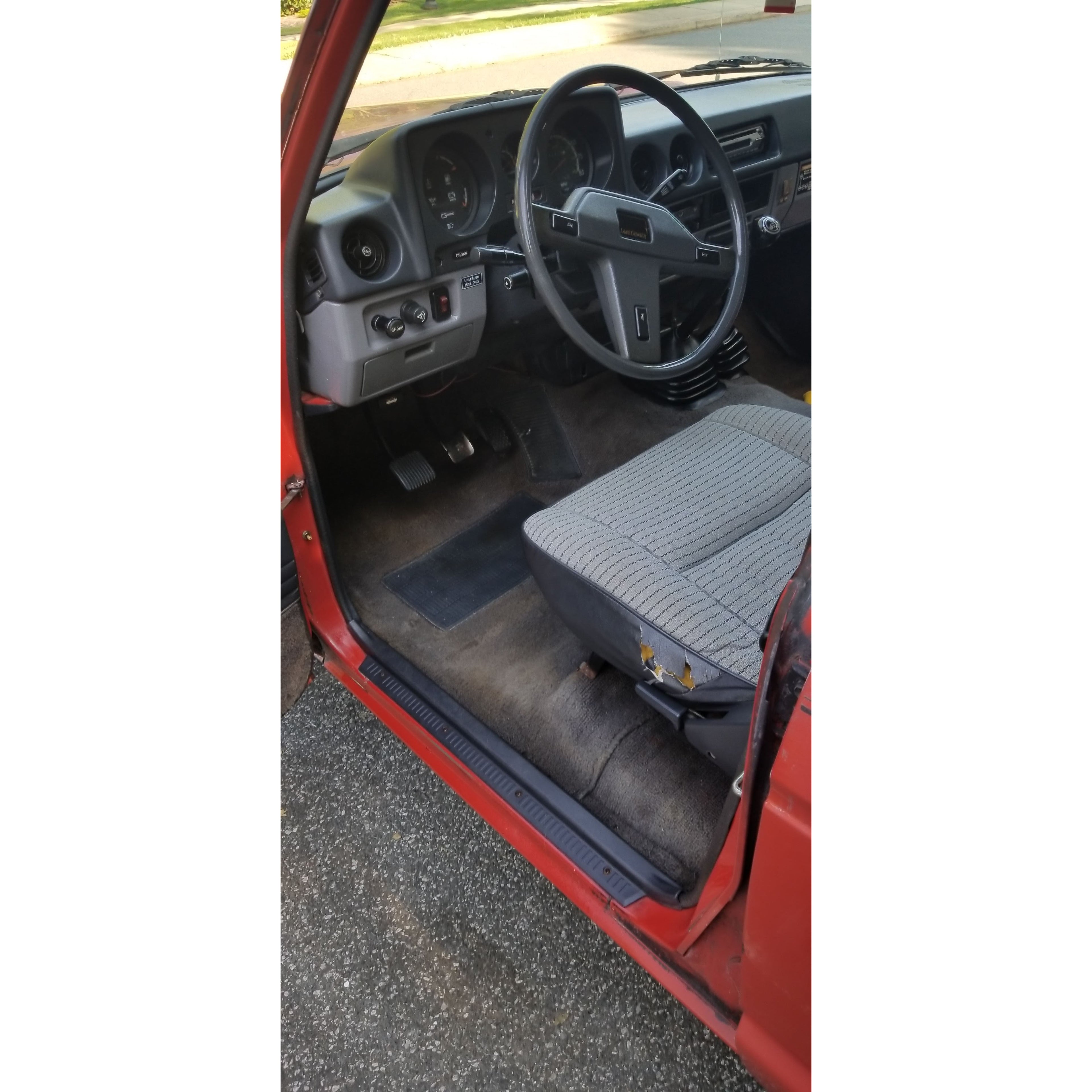 1983 Toyota Land Cruiser FJ60 Freeborn Red