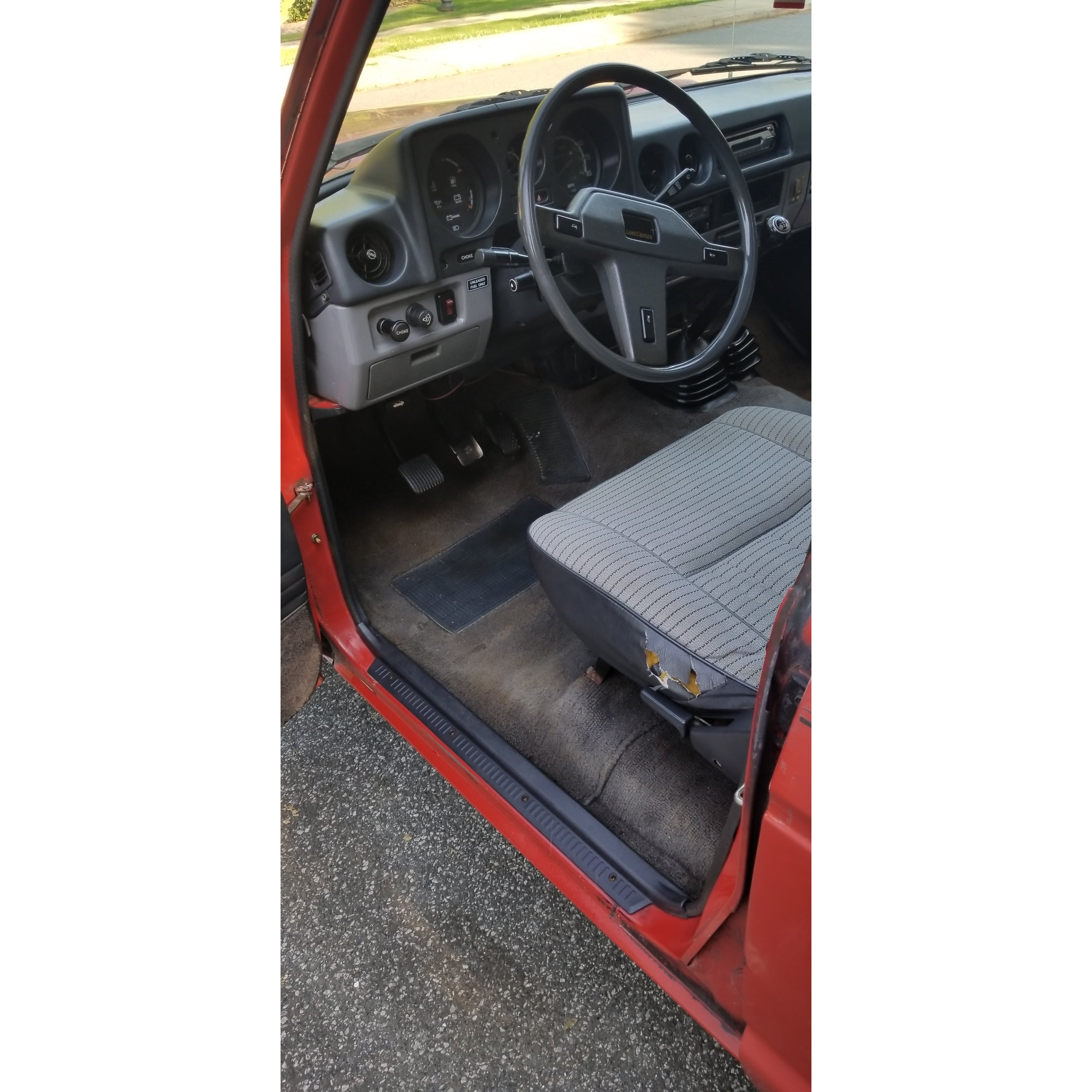 1983 Toyota Land Cruiser FJ60 Freeborn Red