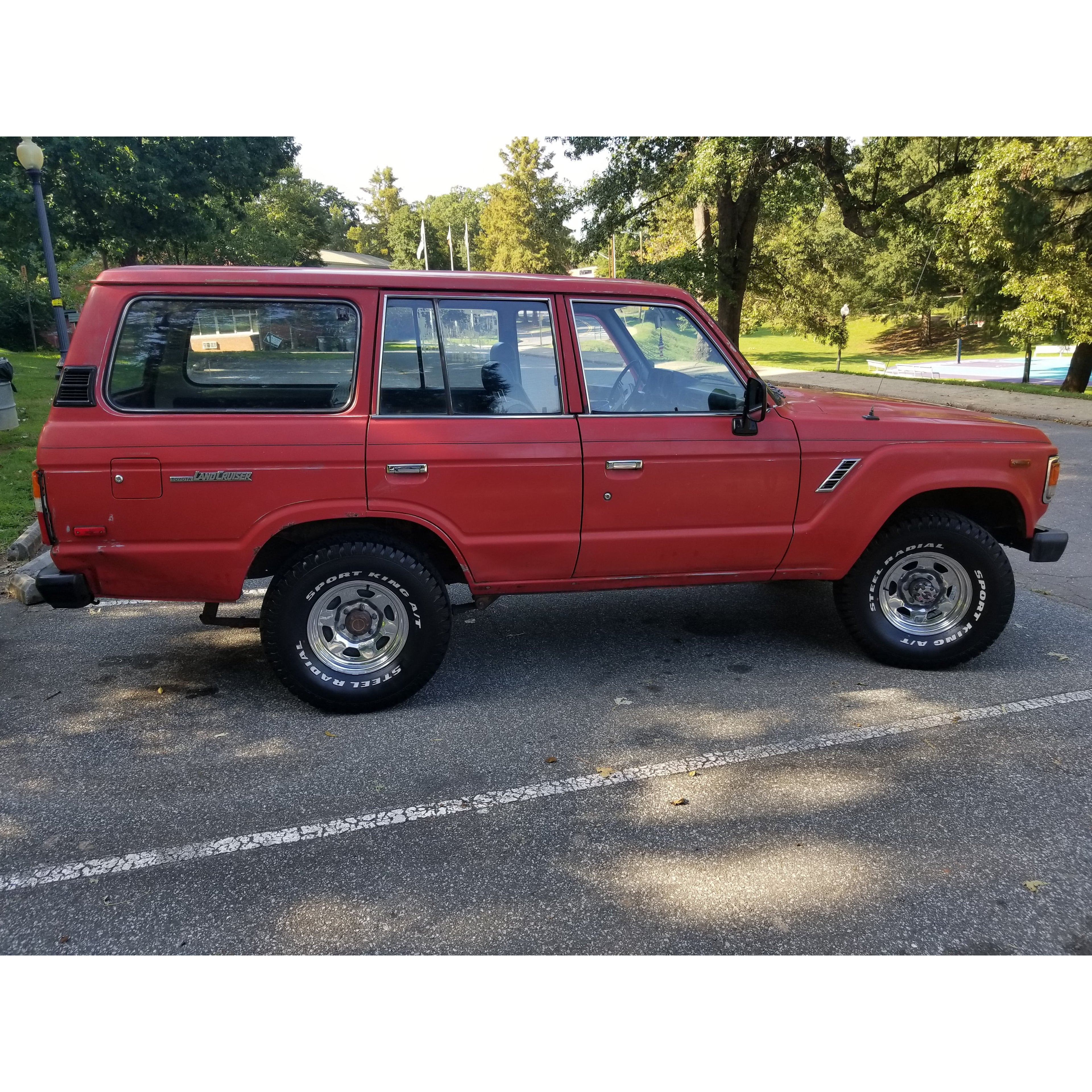 1983 Toyota Land Cruiser FJ60 Freeborn Red