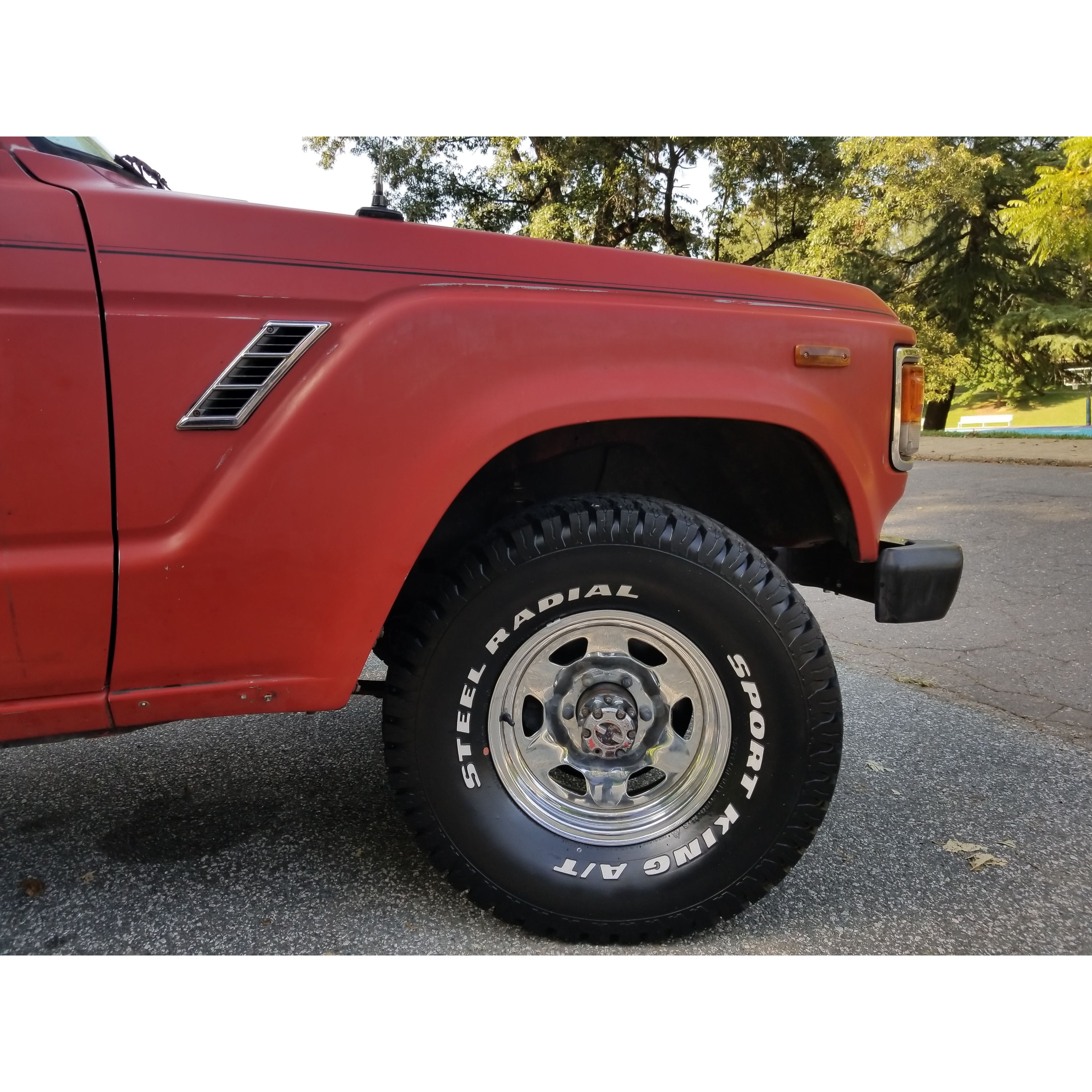 1983 Toyota Land Cruiser FJ60 Freeborn Red