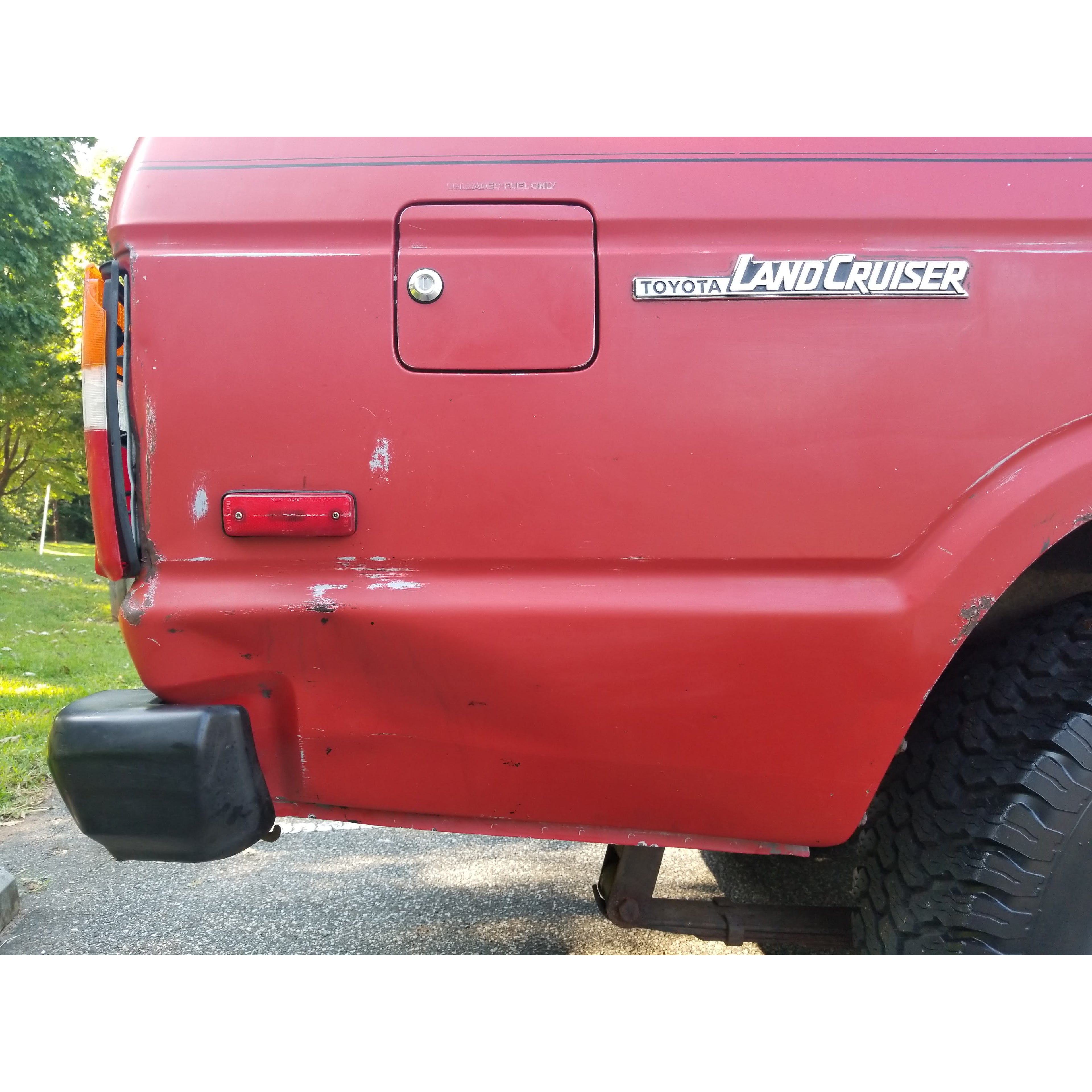 1983 Toyota Land Cruiser FJ60 Freeborn Red