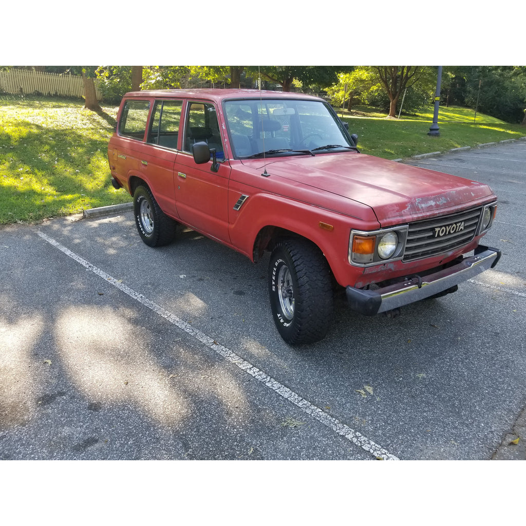 1983 Toyota Land Cruiser FJ60 Freeborn Red