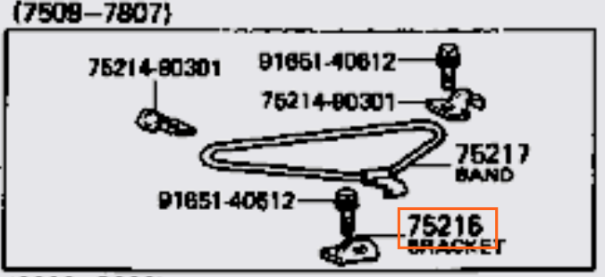 Tool Bag Band Bracket (40 Series)