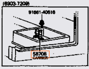 Bottle Jack Bracket Holder (40 Series)