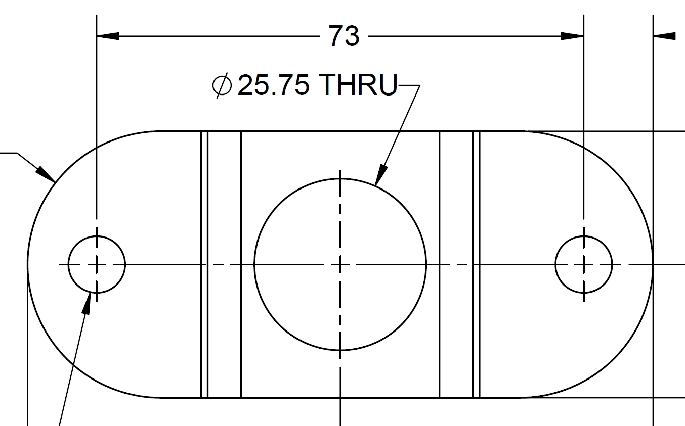Lower Support Bracket for Aftermarket Soft Top Posts - 2 Bolt (Real Steel / SOR)