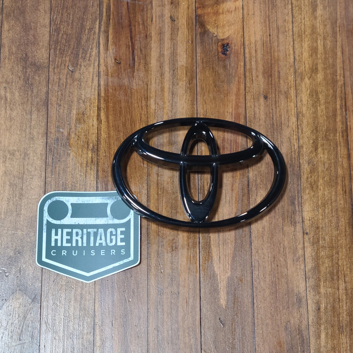 Toyota 25th Anniversary Gold Front Grille Emblem Badge (New Old Stock)