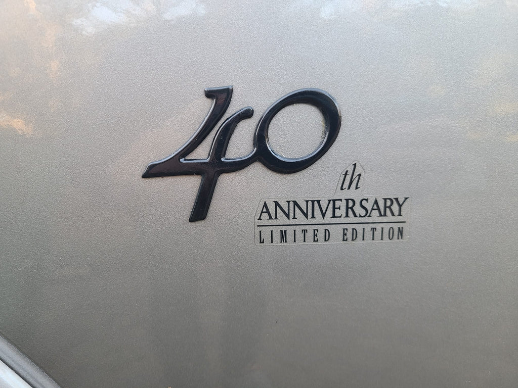 fzj80 40th anniversary decal