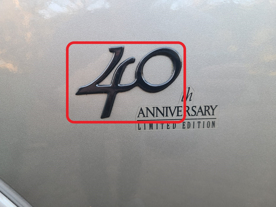 40th Anniversary Fender Emblem